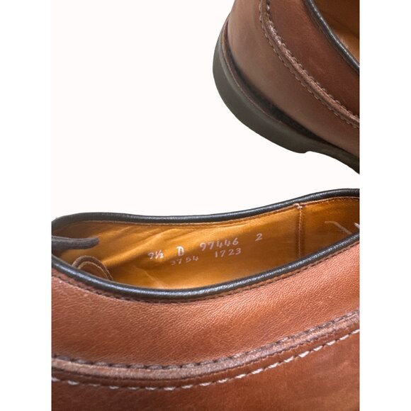 Allen Edmonds men’s brown leather dress up laced Oxford shoes SKU 4132 main image 9